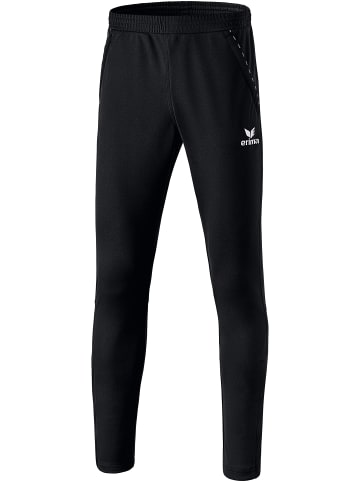 erima Unisex Erwachsene Trainingshose mit Wadeneinsatz 2.0 in schwarz
