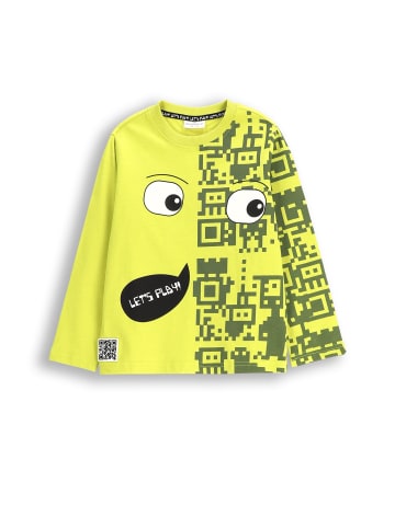 Coccodrillo Langarmshirt in olivgrün