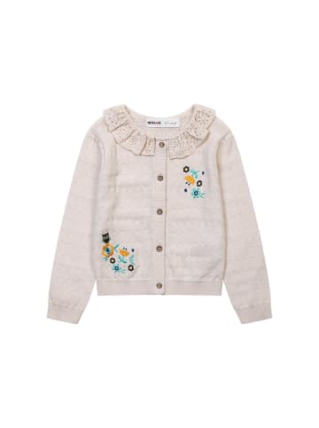 Minoti Cardigan Fleurs 4 in grau