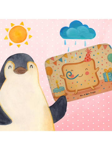 Mr. & Mrs. Panda badezimmervorleger Toast Party Design ohne Spruch in Weiß