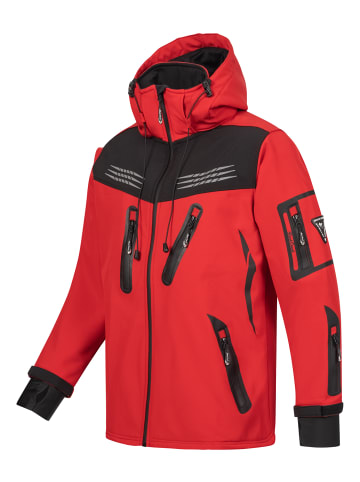 Rock Creek Jacke in Rot