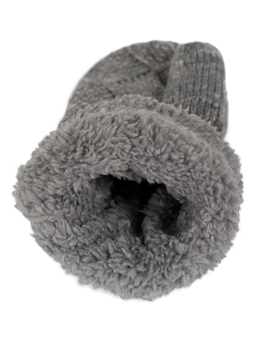styleBREAKER Strick Fäustlinge Handschuhe in Grau
