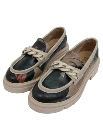 Dogo Cindy Halbschuhe - Petals in Grau