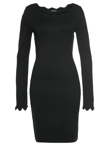 Laura Scott Strickkleid in schwarz