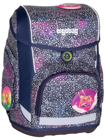 Ergobag Schulranzen cubo Set GLOW in Bärlaxy