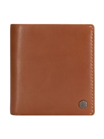 Jekyll & Hide Norwegian Geldbörse RFID Schutz Leder 9 cm tan