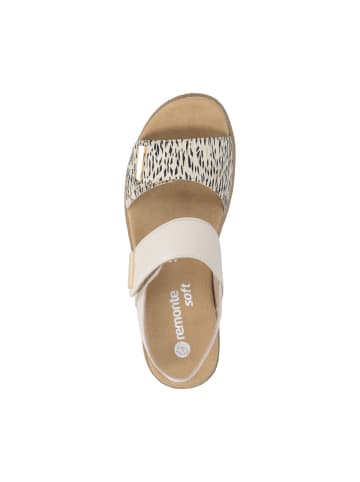 remonte Keilsandale D0Q59 in beige