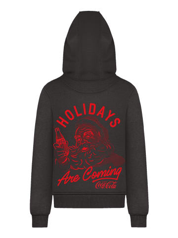 F4NT4STIC Hoodie Coca Cola Holidays Are Coming 2 in schwarz