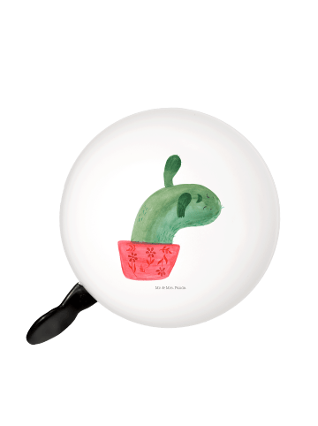 Mr. & Mrs. Panda Klingel Für Fahrrad Kaktus Mama ohne Spruch in Weiß