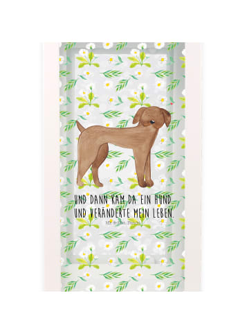 Mr. & Mrs. Panda Laterne Hund Dogge mit Spruch in Transparent