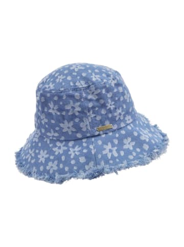 Seeberger Stoffhut in blau