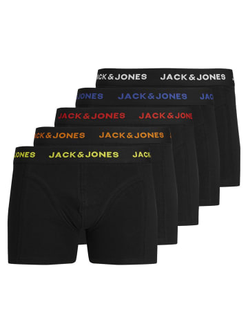 Jack & Jones Boxershort 5er Pack in Schwarz