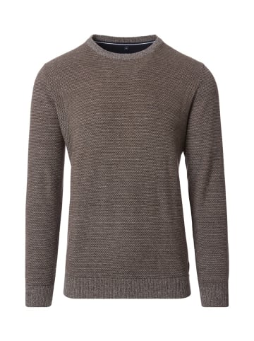 CASAMODA Rundhalspullover für Damen in silber