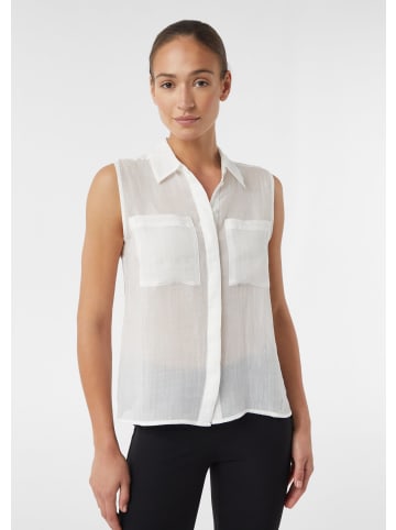 comma Bluse in 0120_weiß