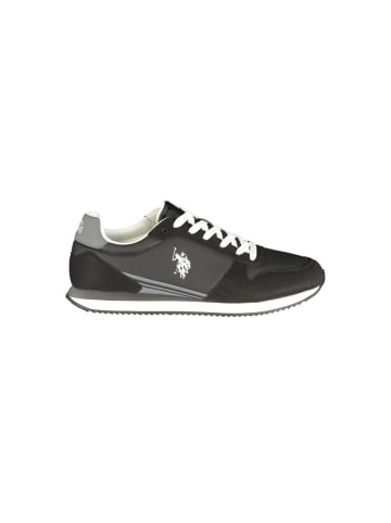 U.S. Polo Assn. Schwarz Polyurethan Herren Sneaker