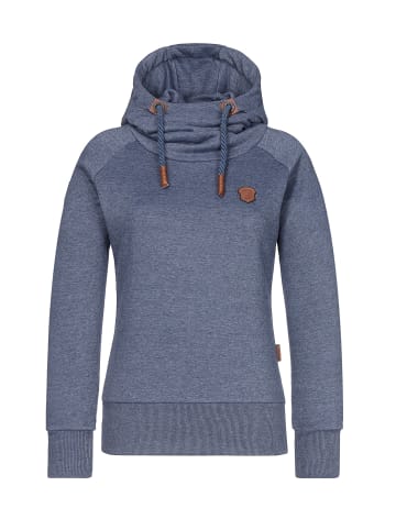 naketano Sweat Hoody Mandy Spezial Indigo Blue Melange