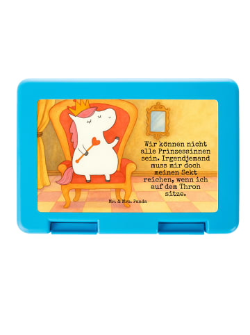 Mr. & Mrs. Panda Lunchbox Einhorn Prinzessin Design mit Spruch in Weiß