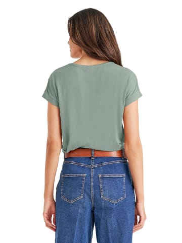 MADELEINE Elegantes Viskose-Oberteil in hellsalbeigrün