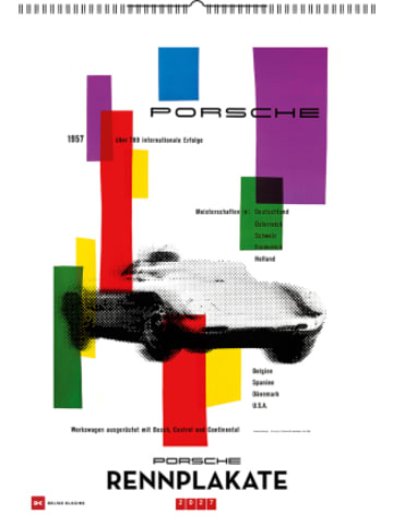 Delius Klasing Kalender - Porsche Rennplakate 2027