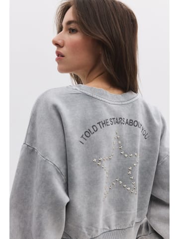 NO MATTER WHAT Sweatshirt, Light Grey