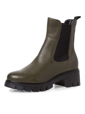 Tamaris Chelsea Boots in Oliv