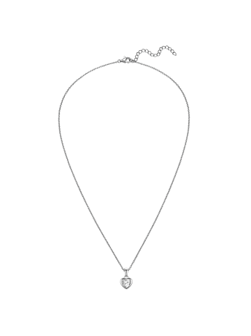 Rafaela Donata Halskette Herz aus Sterling Silber mit Zirkonia in silber