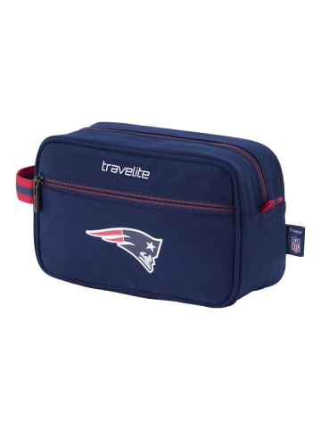 travelite travelite x NFL Kulturbeutel 24 cm in new england patriots
