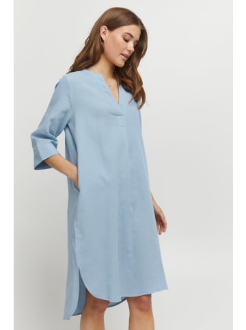 b.young Longbluse BYILANI CAFTAN SHIRT -20811528  Luftiges Tunika-Kleid in Blau