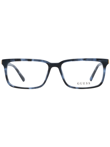 Guess Männer Optische Fassungen Rechtwinklig Blau