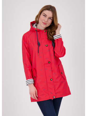 DEPROC Active Regenjacke Friesennerz WIZZARD PEAK UMBR in Rot