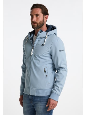 Schmuddelwedda Softshellblouson in Hellblau