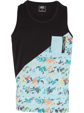 Just Rhyse Just Rhyse Tank-Tops in black/mint