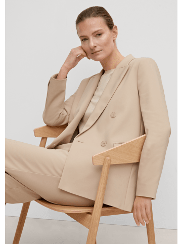 comma Indoor-Blazer langarm in Beige