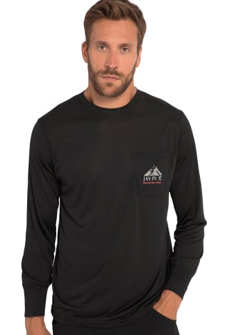JP1880 Kurzarm T-Shirt in schwarz