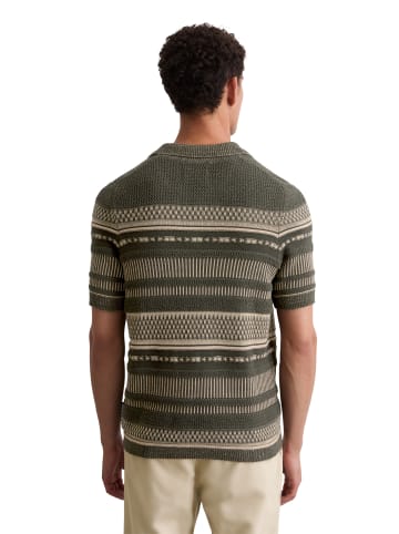 Marc O'Polo Kurzarm-Pullover regular in copley brown