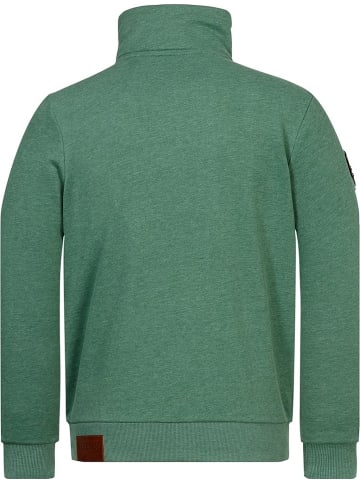 naketano Sweatjacke "Doppeldecker" in Grün