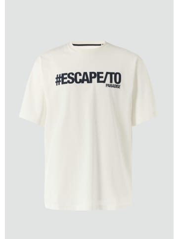 QS T-Shirt in 01D0_weiß