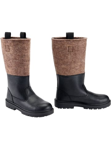 Brandit Stiefel "Knobelbecher Filz" in Schwarz