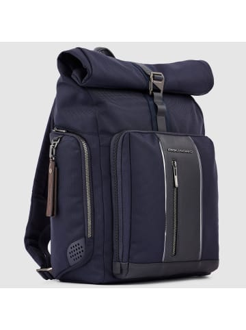 Piquadro Brief 2 Rucksack 42 cm Laptopfach in night blue