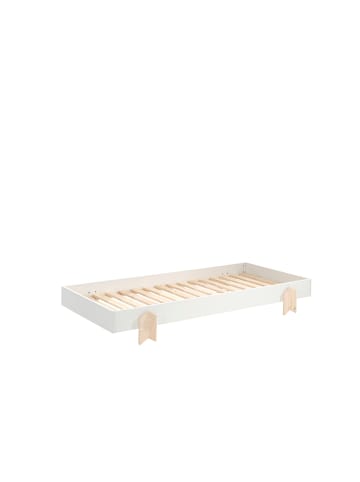 58 aufm Kessel STAPELBETT Karlene 204x28x94 aus MDF in Weiß