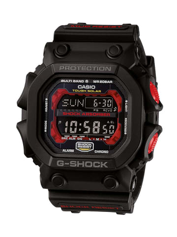 Casio G-Shock Classic Funk-Solar Herrenuhr Schwarz/Rot