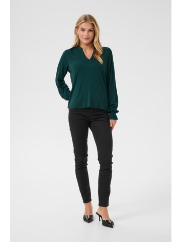 Kaffe Langarm-Bluse KAcharlotte Regular fit in Ponderosa Pine