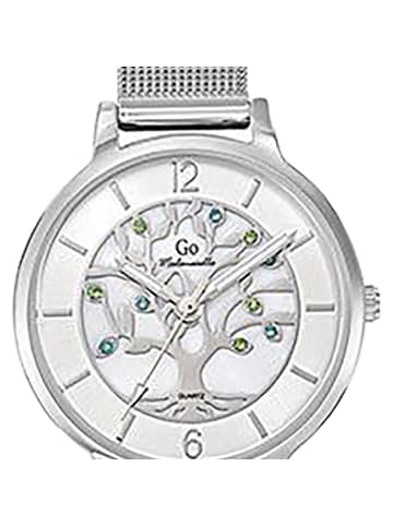Girl Only Analog-Armbanduhr Girl Only Mademoiselle silber mittel (ca. 32mm)
