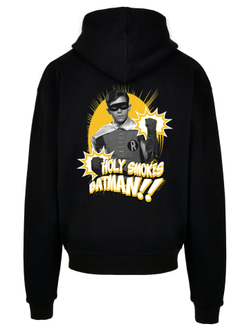 F4NT4STIC Ultra Heavy Hoodie Batman TV Series Robin Holy Smokes in schwarz