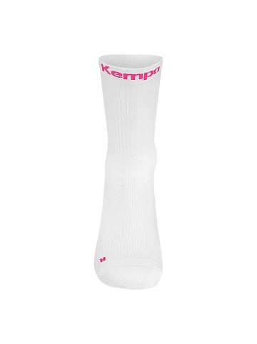 Kempa Socken Logo Classic Kids in weiß/pink