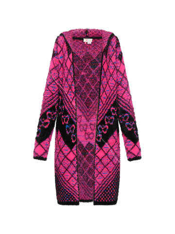 IZIA Cardigan in black multicolor