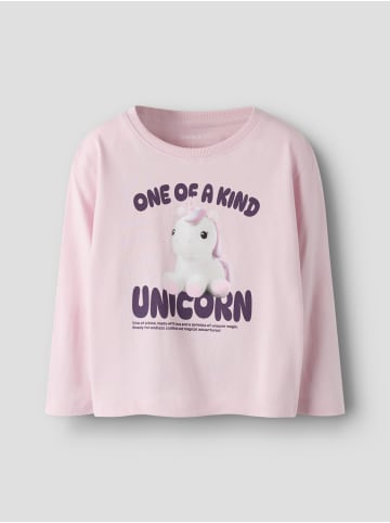 name it Langarmshirt Nmforina Bio-Baumwolle in light lilac
