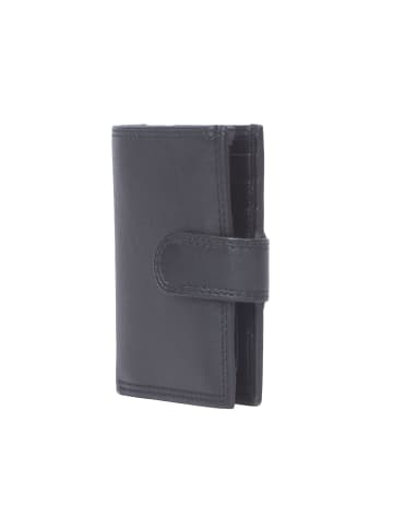 Margelisch Kreditkarten-Minibörse noonyu leather-POPUP-01 in black