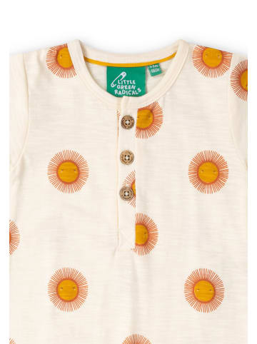 Little Green Radicals Bio-Sommerstrampler in Creme