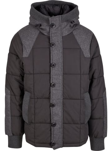 Brandit Winterjacken in black/antracite